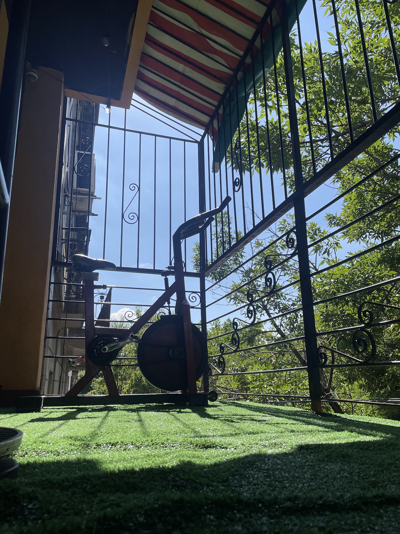 Zona de cardio al aire libre